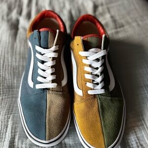 Vans Multicolor Patchwork Sneakers